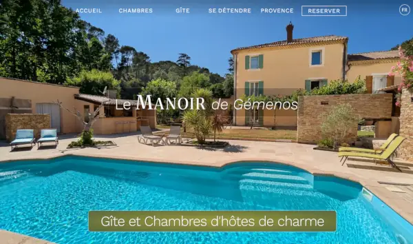 Site Internet du Manoir de Gémenos