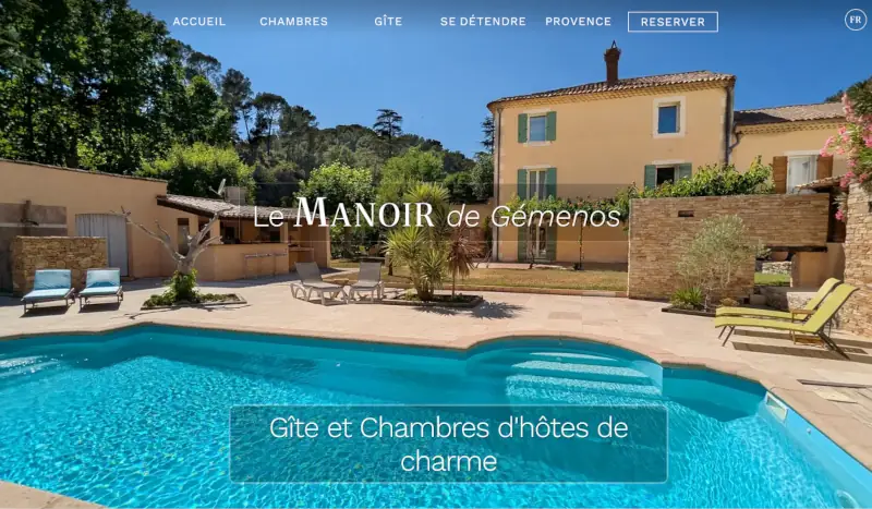 Site Internet du Manoir de Gémenos