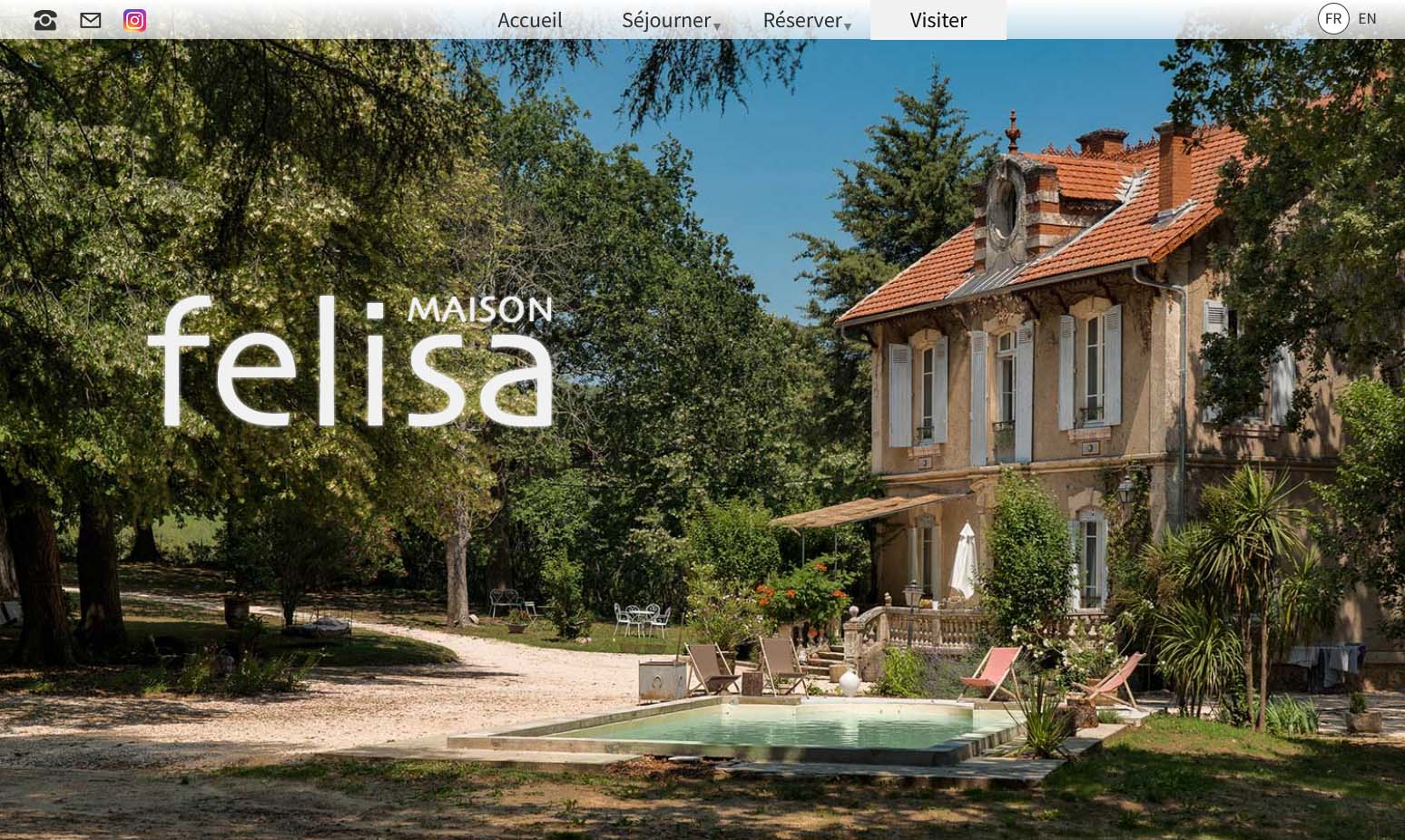 Site Internet de la Maison Felisa